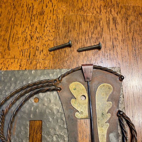 Rustic, cowboy boot switch plate cover. For two light switches. - Picture 4 of 9